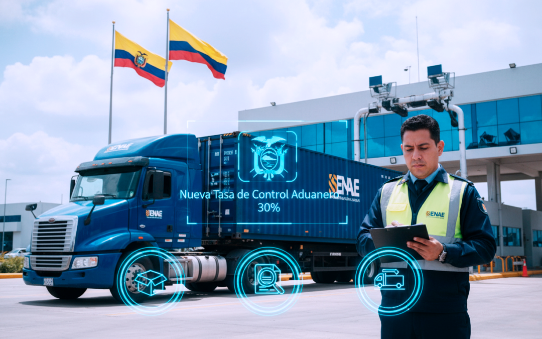 EL SERVICIO NACIONAL DE ADUANA DEL ECUADOR (SENAE) IMPLEMENTA TASA DE CONTROL DEL 30% A IMPORTACIONES DESDE COLOMBIA