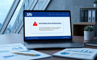 EL SRI CLASIFICA COMO RESERVADA LA INFORMACIÓN DEL SISTEMA INTEGRAL DE TRAZABILIDAD Y CONTROL FISCAL DE BIENES Y SERVICIOS