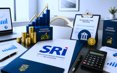 EL SRI ESTABLECE EL MECANISMO PARA LA DECLARACIÓN Y PAGO DEL «PAGO A CUENTA SOBRE UTILIDADES NO DISTRIBUIDAS»